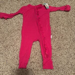 9 month Gigi and max ruffle zip-new with tags
